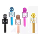 Microfono Karaoke Niños 5w Bluetooth Efectos De Voz Parlante