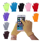 Pack X6 Guantes Touch Screen Tactil Celular Unisex Magicos