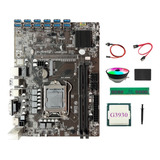 Placa Base B250c Btc 12 Pcie A Usb 3.0 Lga1151 Ddr4 4 Gb 266