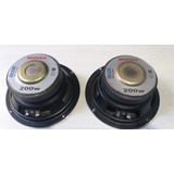 Parlantes Moon Woofer - Mw64- 200wats-usados Funcionando