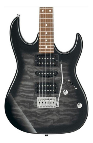Guitarra Eléctrica Ibanez Grx70qa-tks Negra Sombreada