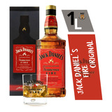 Whisky Jack Daniel's Fire Original 1000 Ml + Copo Uísque