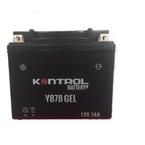  Batería Moto Yamaha Xt 225 D Kontrol Yb7bb Gel