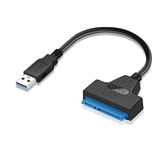 Cabo Adaptador Usb 3.0 Para Sata 22 Pin Ssd Hd 2.5