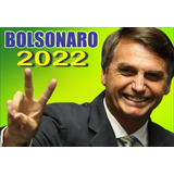 Bandeira Bolsonaro Brasil 2022 1x1,45m  ( Modelo 4 )