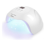 Lámpara De Uñas Profesional Con Pantalla 36w Led Uv Sun X7