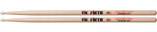 Baquetas Extreme De 16.5in Con Punta De Nylon Vic Firth X5an Color Madera