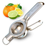 Exprimidor De Limones Nuvantee, Grande, Manual De Acero Inox