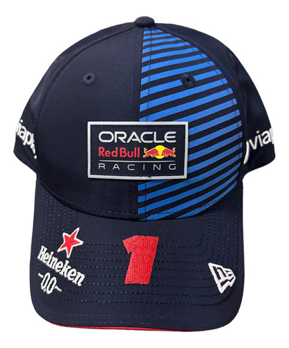 Gorra New Era Red Bull F1 Oracle Max Verstappen #1 2024