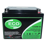 Bateria Selada Eco Power 12v 28ah Ciclo Profundo Vrla