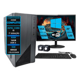 Computador Win10 Completo Core I5 16gb Ssd 480gb Monitor 20