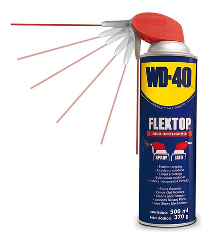 Spray Wd40 Óleo Multiusos Desengripante Lubrifica 500ml Flex