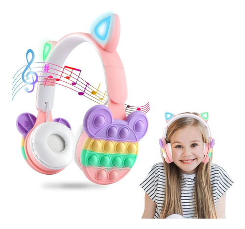 Audífonos Inalámbricos Bluetooth Diadem Micrófono Para Niños