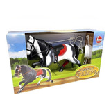 Cavalo Pampa Crina E Rabo Longos 2461 - Líder Brinquedos
