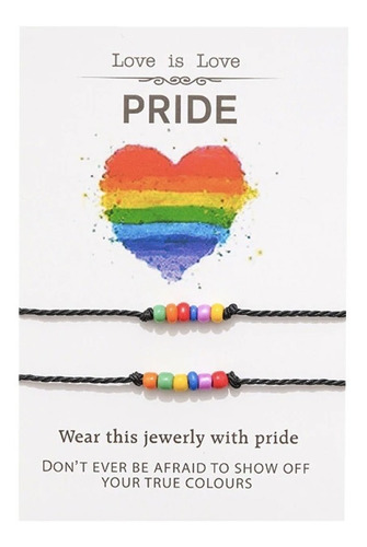 Pulsera Love Is Pride