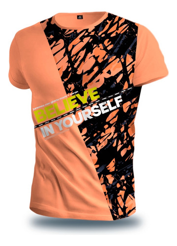 Remera Neron Deportiva Padel, Tenis, Futbol, Running, Crossf