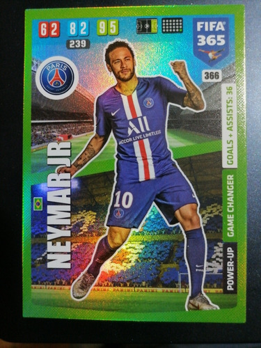 Carta Adrenalyn Fifa 365 2020 / Neymar Junior