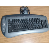 Teclado De Pc Inalámbrico Impecable Poco Uso Dto Ef