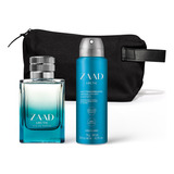 Kit Zaad Arctic: Eau De Parfum + Desodorante + Nécessaire