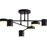 Lampara De Techo Led Moderna En Forma De Candelabro