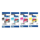 Pack Tintas Brother Lc402xl Original Bk-c-y-m Alto Rendimien