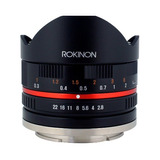 Objetivo Rokinon 8mm F2.8 Umc Fisheye Ii Para Sony E-mount