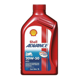 Aceite Shell Advance Ax3 4t 20w50 Mineral