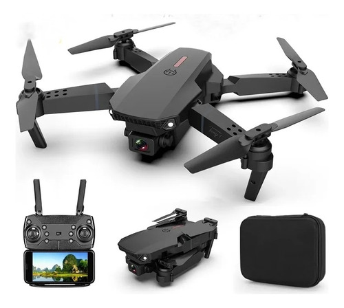 Drone Eachine E88 Com Câmera Hd Preto 2.4ghz 1 Bateria