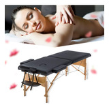 Mesa De Masaje Cama Portátil Spa Con Estuche Salon 185 Cm 