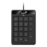 Teclado Genius Numérico Usb Numpad 110 Negro Idioma Español Latinoamérica