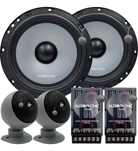 Alto  Falante Audiophonic Kc 6.3 - 6 Polegadas 160w Rms