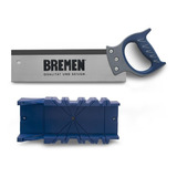 Serrucho De Costilla 12'' + Caja Inglete Bremen Ingletadora