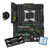 Kit Gamer Placa Mãe Machinist Mr9 Green Xeon E5 2670 V3 32gb