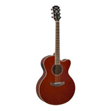 Guitarra Electroacústica Yamaha Cpx600 Root Beer Envio Grati