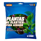 Lomas Planta Artificial De 20 Cms Para Acuarios - 6 Plantas