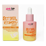 Serum Pink Up Cuidado Facial Retinol Vitamina C Para Todo Tipo De Piel De 30ml