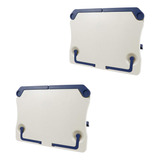 Geesatis 2 Piezas De Mesa Plegables De Plastico Para Mesa, S