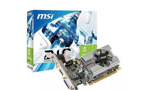 Placa De Video Msi Geforce Gt 210 1gb Ddr3 64 Vga/dvi/hdmi