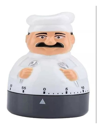 Timer Cocina Reloj Temporizador Mecanico  Cronometro Chef