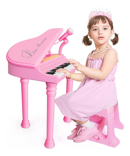 Piano - Rosa De 31 Teclas.