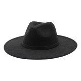 Sombrero Jazz De Ala Ancha For Hombre, Casual, For Senderi .