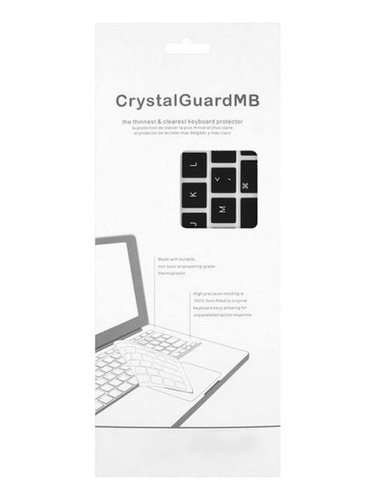 Protector De Teclado Crystal Guardmb Para Macbook Pro 13.3 