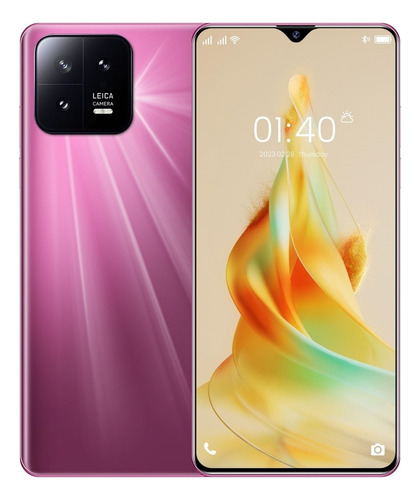 Teléfonos Inteligentes Android Baratos M13 Pro Rosa Dorado 6.53 En 1gb Ram 8gb Rom