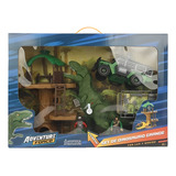 Set De Dinosaurio Grande Con Luz Y Sonido Adventure Force