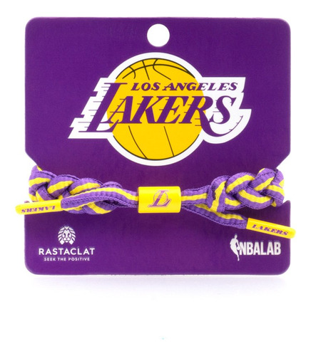Pulseira Rastaclat Nba Los Angeles Lakers