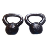 Pesas Kettlebell (par) 2k Cada Una Aluminio Macizo