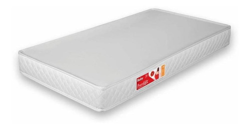 Colchão Berço Americano D18 Lucas Home Baby Liso 70x130x10cm