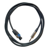 Cable Para Bocina Speakon A Plug 6.3 2x14 Uso Rudo De 3 Mts