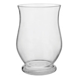 Jersey Vaso Decorativo 20x13x13cm Vidro Transparente