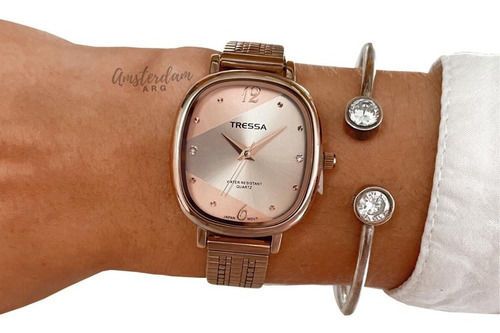 Reloj Tressa Dama Modelo Betsy Malla Tejida  .amsterdamarg.